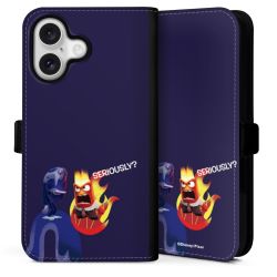 Sideflip with flap black/lateral flap