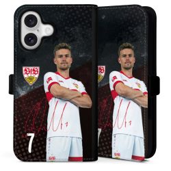 Sideflip mit Lasche schwarz