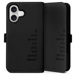 Sideflip with flap  black