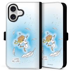 Sideflip mit Lasche schwarz