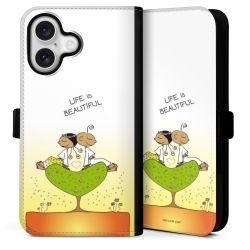 Sideflip mit Lasche schwarz