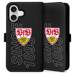 Sideflip mit Lasche schwarz