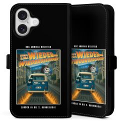 Sideflip mit Lasche schwarz