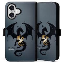 Sideflip with flap  black