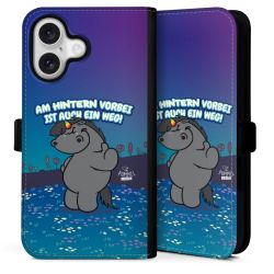 Sideflip mit Lasche schwarz