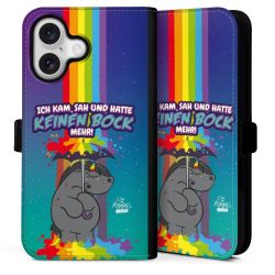 Sideflip mit Lasche schwarz