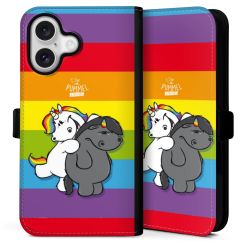 Sideflip mit Lasche schwarz