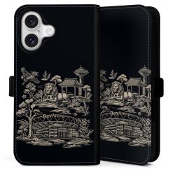 Sideflip mit Lasche schwarz