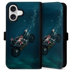 Sideflip mit Lasche schwarz