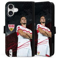 Sideflip mit Lasche schwarz