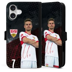 Sideflip mit Lasche schwarz