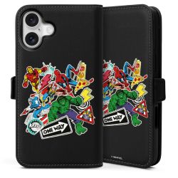 Sideflip with flap black/lateral flap