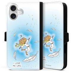 Sideflip mit Lasche schwarz