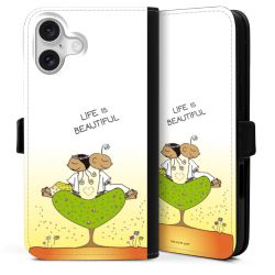 Sideflip mit Lasche schwarz