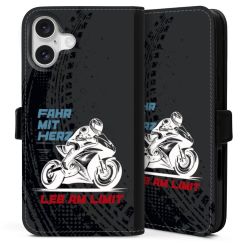 Sideflip mit Lasche schwarz