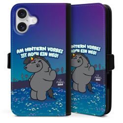 Sideflip mit Lasche schwarz