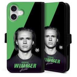 Sideflip mit Lasche schwarz