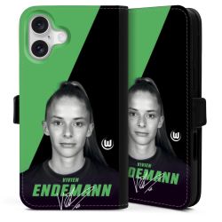 Sideflip mit Lasche schwarz