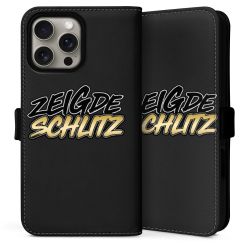 Sideflip mit Lasche schwarz/seiltliche Lasche