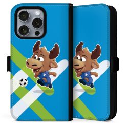 Sideflip mit Lasche schwarz