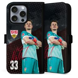 Sideflip mit Lasche schwarz