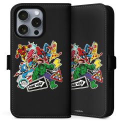 Sideflip with flap black/lateral flap