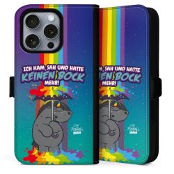 Sideflip mit Lasche schwarz