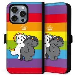 Sideflip mit Lasche schwarz