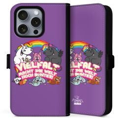 Sideflip mit Lasche schwarz