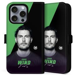 Sideflip mit Lasche schwarz