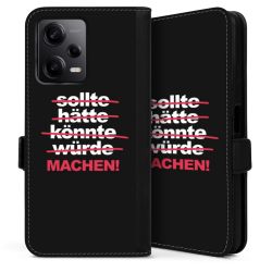 Sideflip mit Lasche schwarz