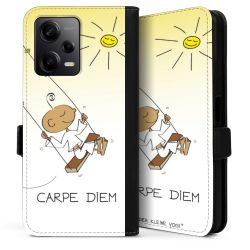 Sideflip mit Lasche schwarz