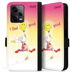 Sideflip mit Lasche schwarz