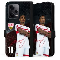 Sideflip mit Lasche schwarz