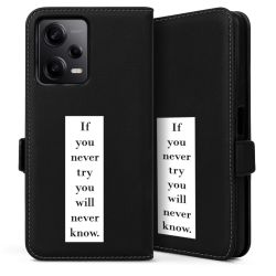 Sideflip with flap  black