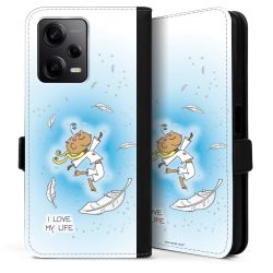 Sideflip mit Lasche schwarz