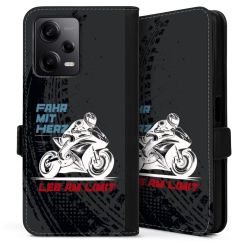 Sideflip mit Lasche schwarz