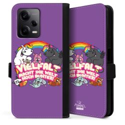 Sideflip mit Lasche schwarz