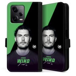 Sideflip mit Lasche schwarz