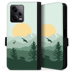 Sideflip mit Lasche schwarz