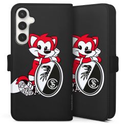 Sideflip mit Lasche schwarz