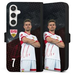 Sideflip mit Lasche schwarz