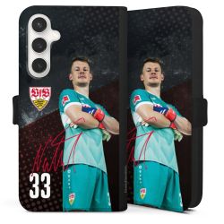 Sideflip mit Lasche schwarz