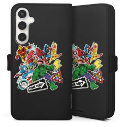 Sideflip with flap black/lateral flap