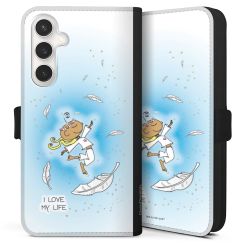 Sideflip mit Lasche schwarz