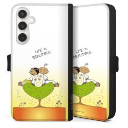 Sideflip mit Lasche schwarz