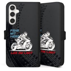 Sideflip mit Lasche schwarz