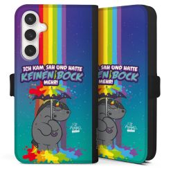 Sideflip mit Lasche schwarz