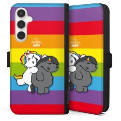 Sideflip mit Lasche schwarz