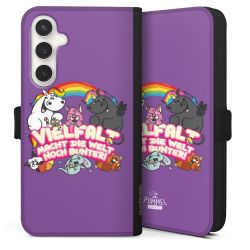 Sideflip mit Lasche schwarz